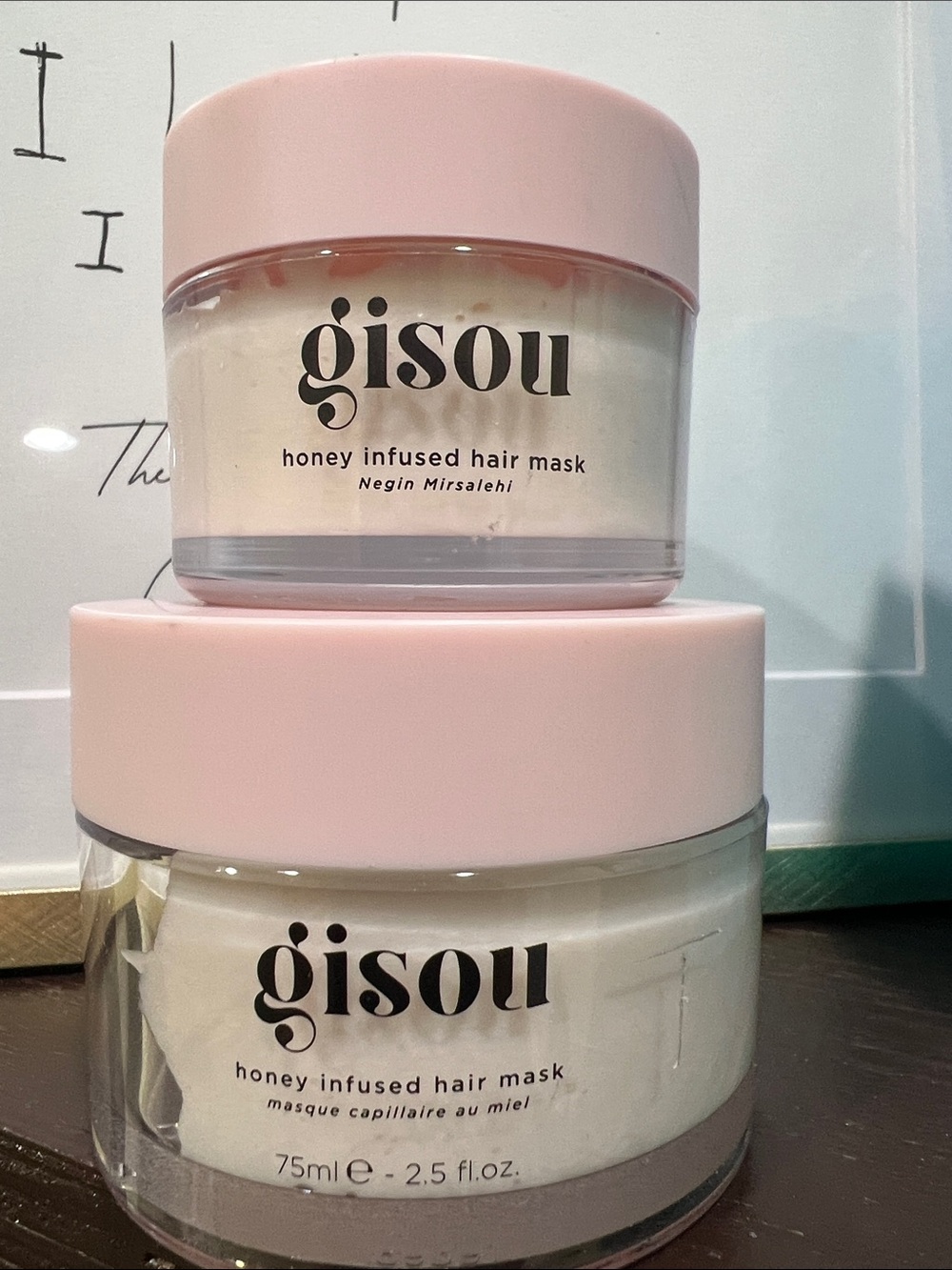 Gisou Honey Infused Hair Mask Set~$40